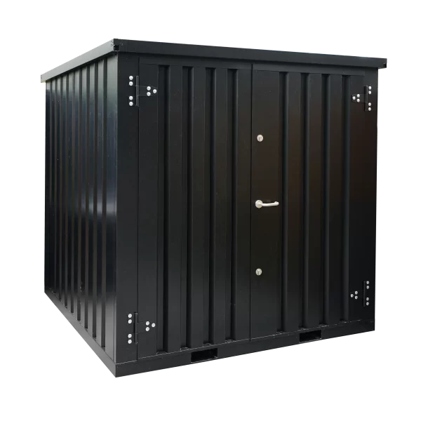 FOCO-2x2- Abri 2 roues 2 x 2 mètres – avec double porte