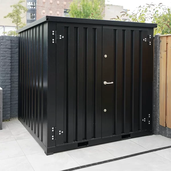FOCO-2x2-2 Abri 2 roues 2 x 2 mètres – avec double porte